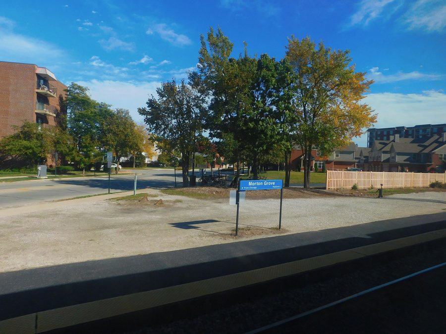 Stazione di Morton Grove a Morton Grove, Illinois