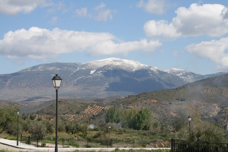 Vista del Pico Almadén da Arbuniel