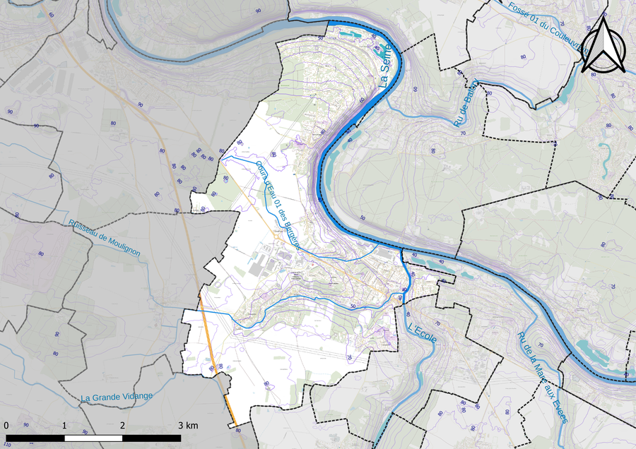 File:77407-Saint-Fargeau-Ponthierry - Relief-PlanIgn.png