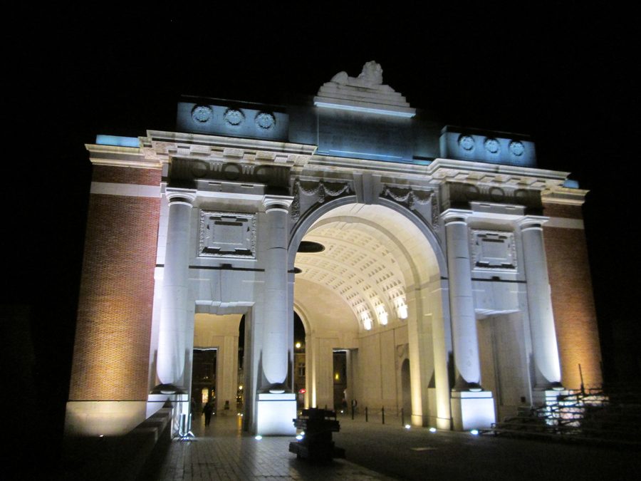 Porta di Menin a Ypres, Belgio