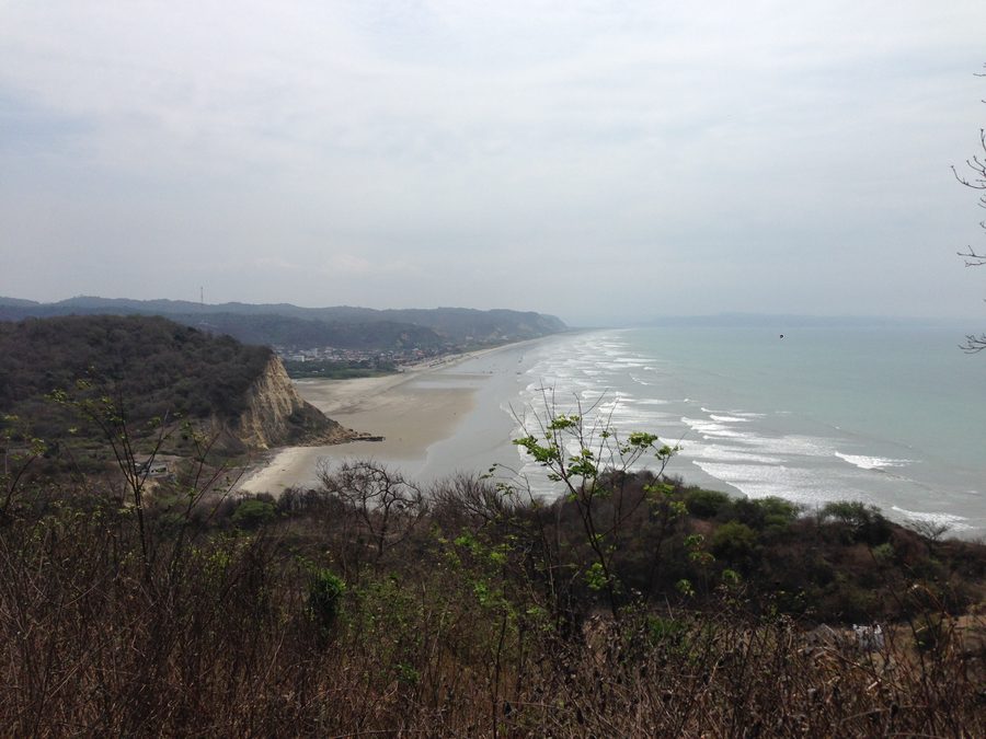 Costa presso Canoa in Ecuador
