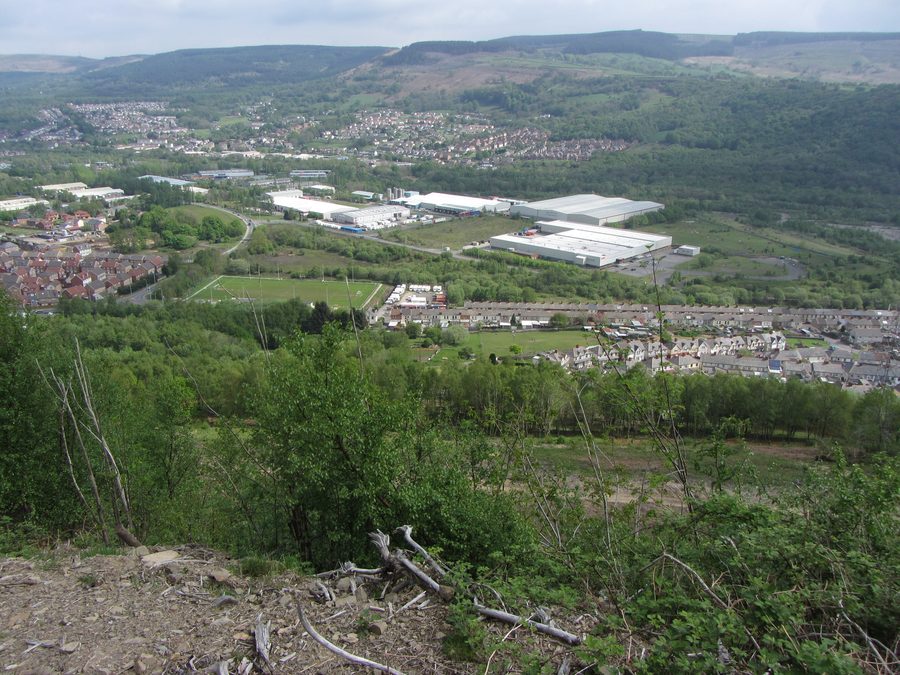 Vista sulla Cynon Valley