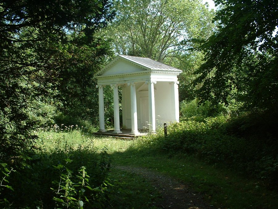 Padiglione estivo storico a Tring Park, Hertfordshire