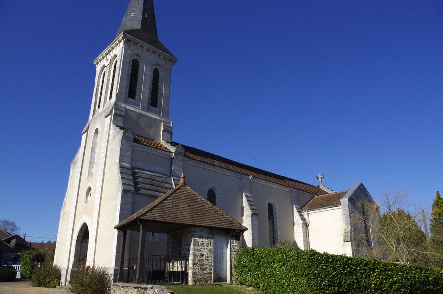Kirche von Champs-Romain im Département Dordogne