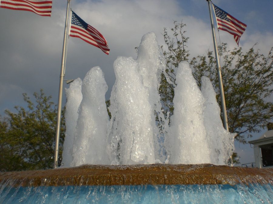 Fontana sulla Riverfront a Owensboro, Kentucky