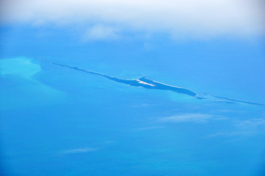 Küstenlandschaft von Ship Channel Cay in Exuma, Bahamas