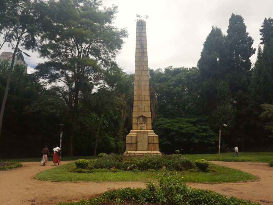 Monumento alla Prima guerra mondiale nei Harare Gardens