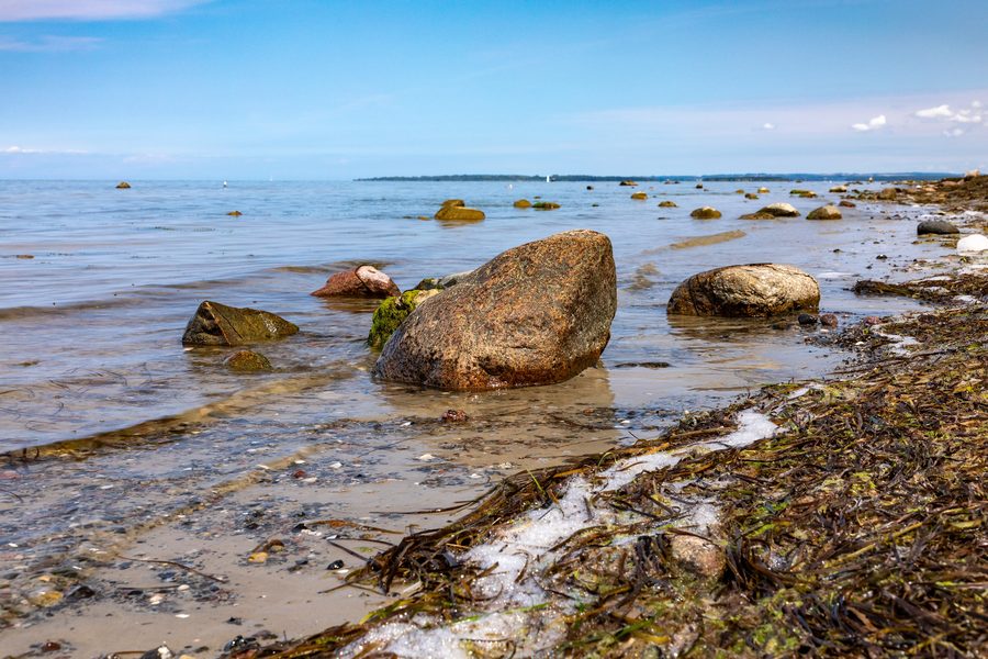 Costa rocciosa presso Kaltenhof sull’isola di Poel