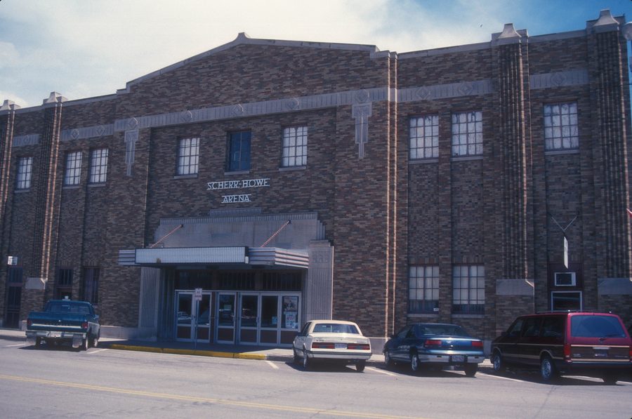 Mobridge Auditorium in Mobridge, South Dakota, noted for its Indian murals