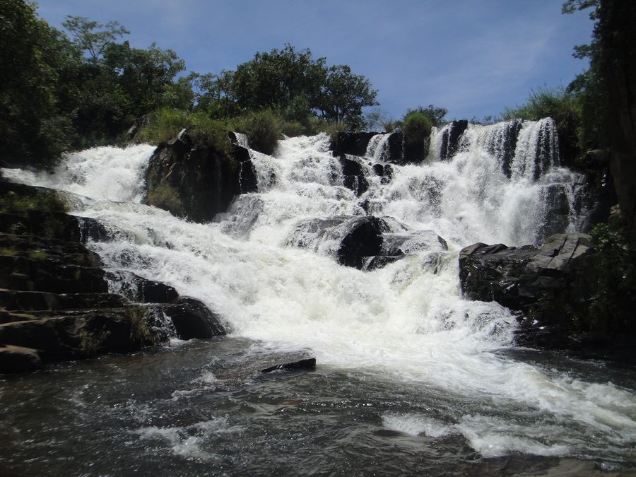 Cascata nell’altopiano orientale dello Zimbabwe