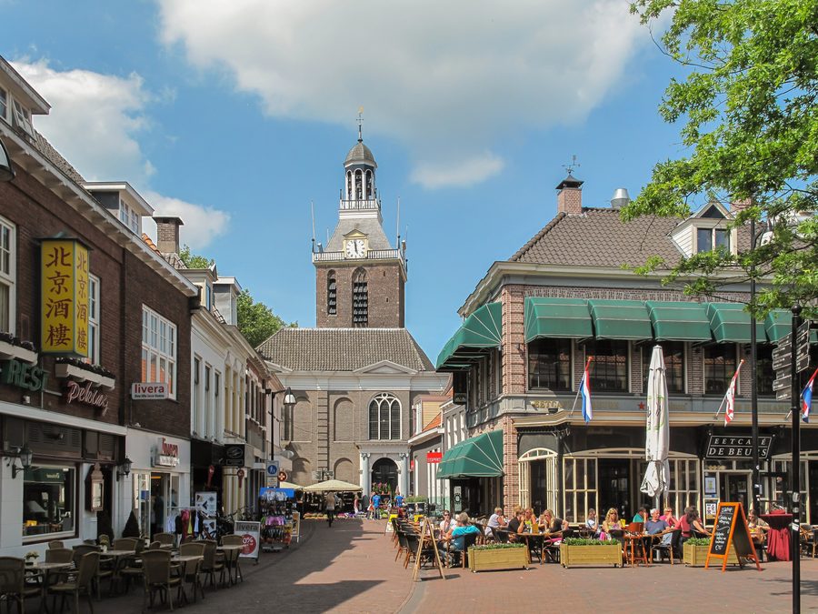Meppeler Turm in einer Straße in Meppel