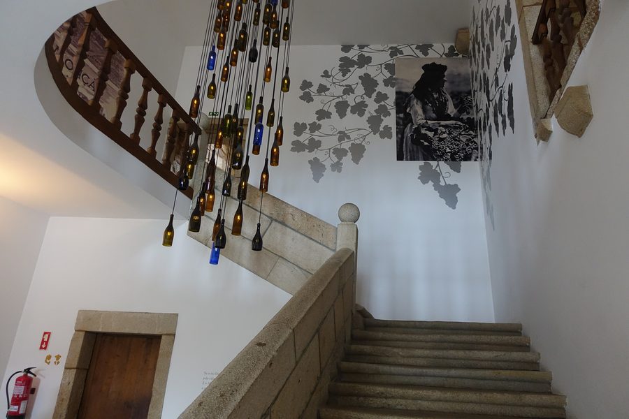 Esterno del Museo del Vino Alvarinho a Monção, Portogallo