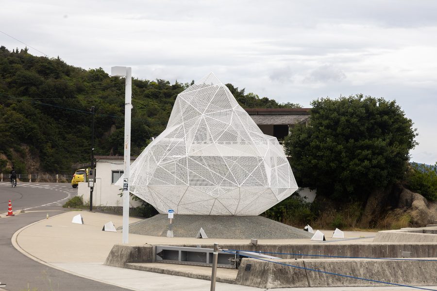 Naoshima Pavilion auf der Insel Naoshima in der Präfektur Kagawa
