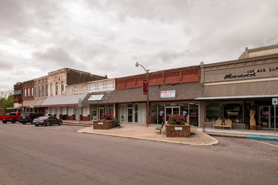 Innenstadt von Whitesboro, Texas