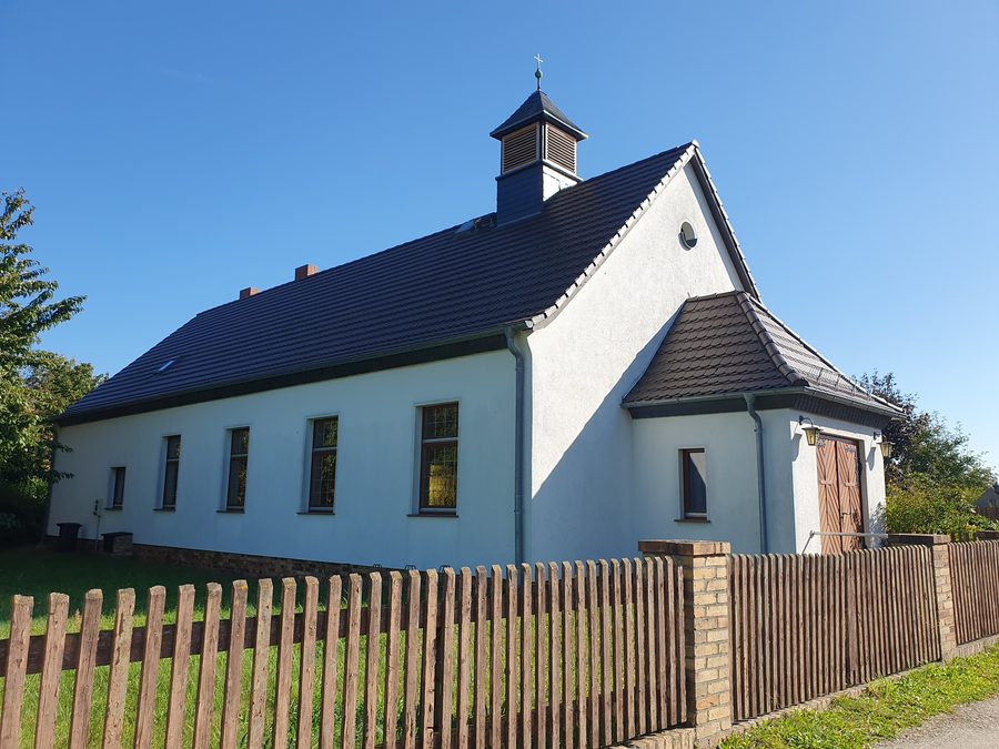 Nordwestansicht der evangelischen Kirche in Schipkau