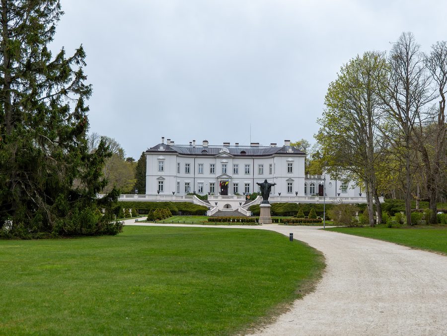 Palazzo Tiškevičiai che ospita il Museo dell'Ambra di Palanga