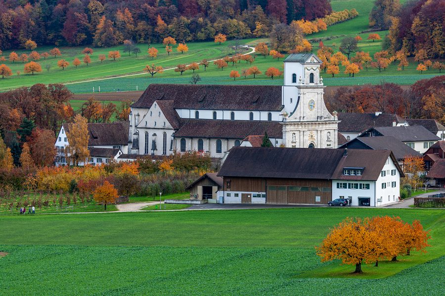 Monastero di Mariastein presso Metzerlen nel cantone di Soletta