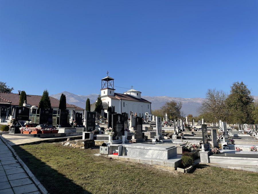 Chiesa di San Michele Arcangelo nel villaggio di Jegunovce.