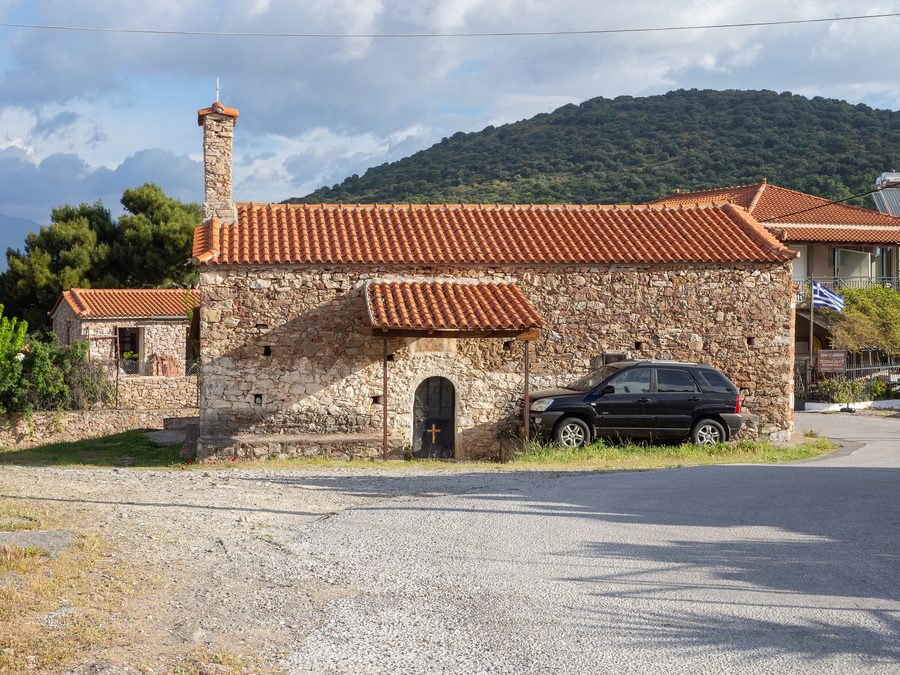 Chiesa di Agios Ioannis Chrysostomos a Skoutari nella Mani