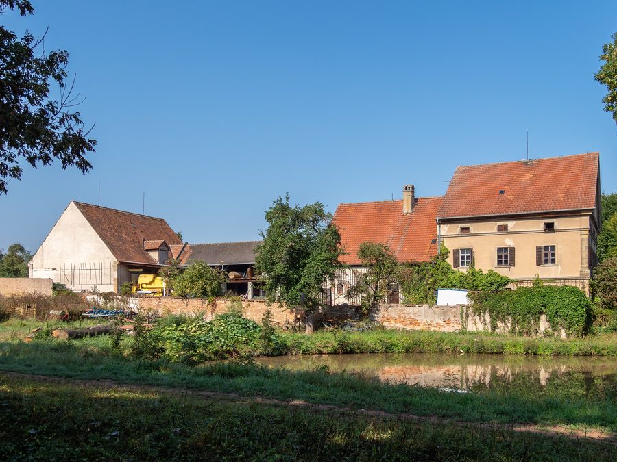 Casa colonica nel quartiere Mutzershof di Stegaurach