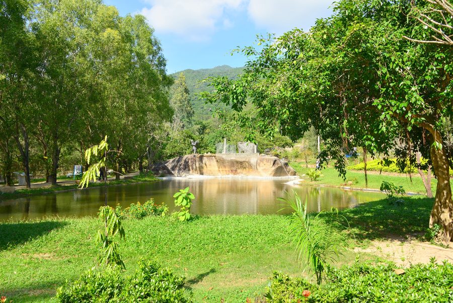 Küstenlandschaft bei Ninh Vân in Khánh Hòa, Vietnam