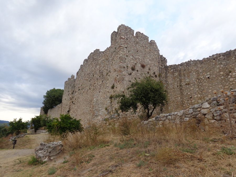 Ingresso al Castello di Platamonas in Pieria, Grecia