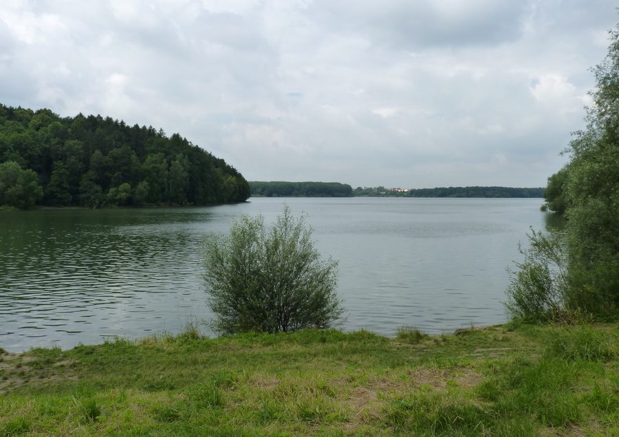 Bacino idrico Žermanice nel distretto di Frýdek-Místek