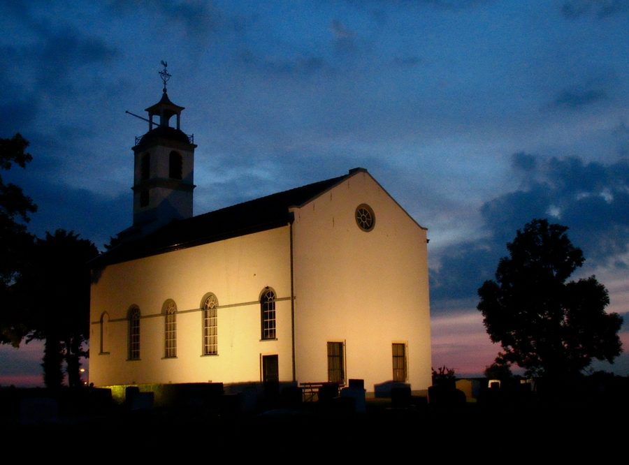 Chiesa protestante a Simonshaven/Biert, Zuid-Holland
