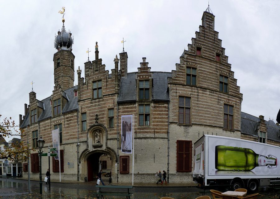 Vista panoramica dello Markiezenhof a Bergen op Zoom