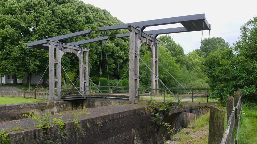 Kanalschleuse Gut Klein Königsförde in Krummwisch, Schleswig-Holstein
