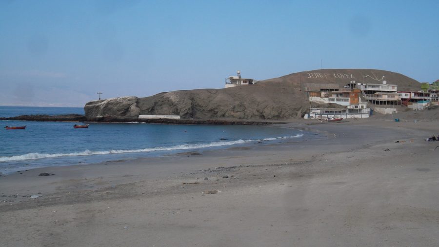 Spiaggia di Juan López nella regione di Antofagasta, Cile