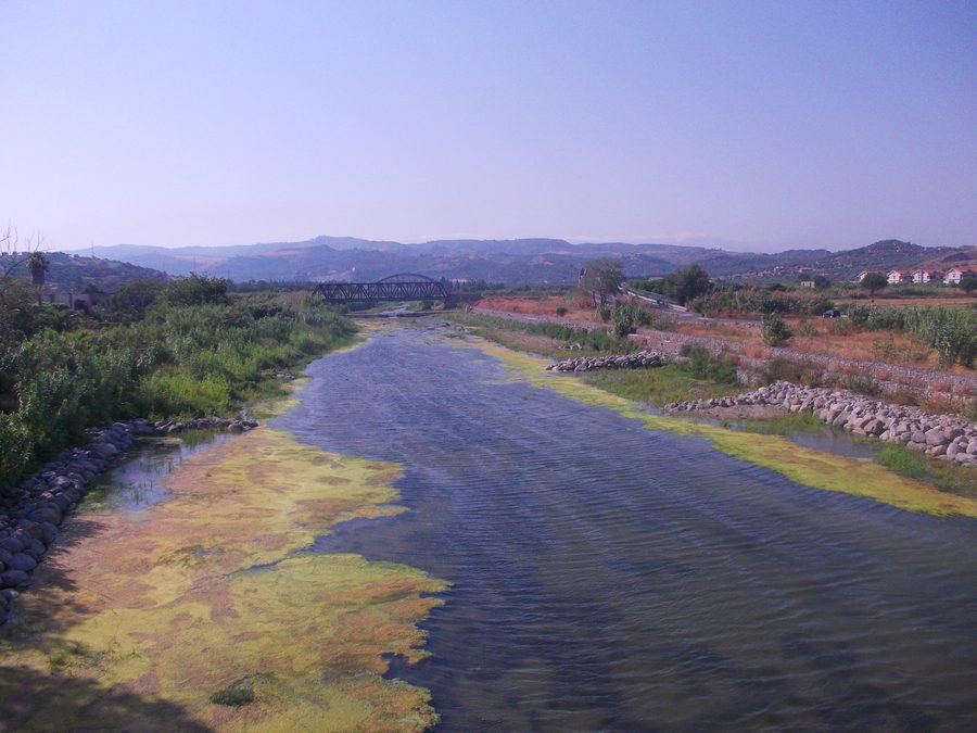 Il torrente Alessi presso Copanello di Stalettì