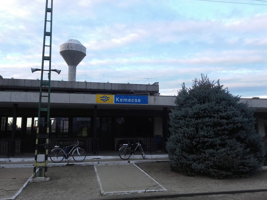 Stazione ferroviaria di Kemecse in Ungheria