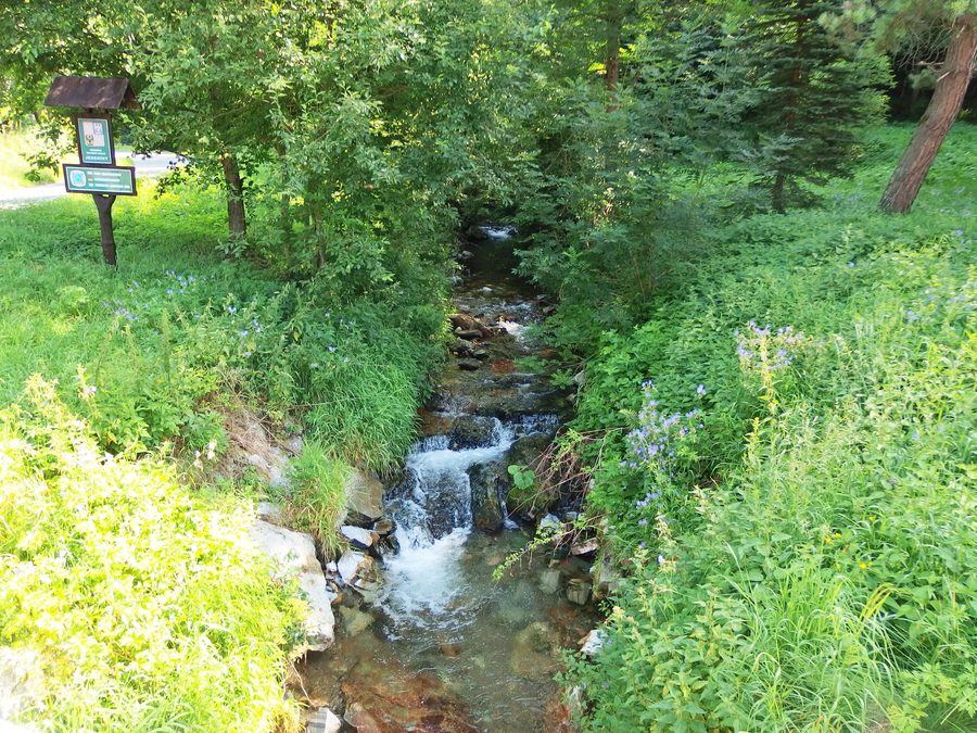 Ortsansicht von Bedřichov, einem Ortsteil von Oskava im Bezirk Šumperk