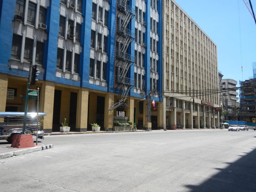Scena di strada a Manila
