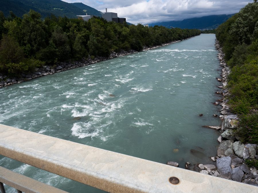 Area golenale Zizers–Mastrils sul Reno alpino nel cantone dei Grigioni