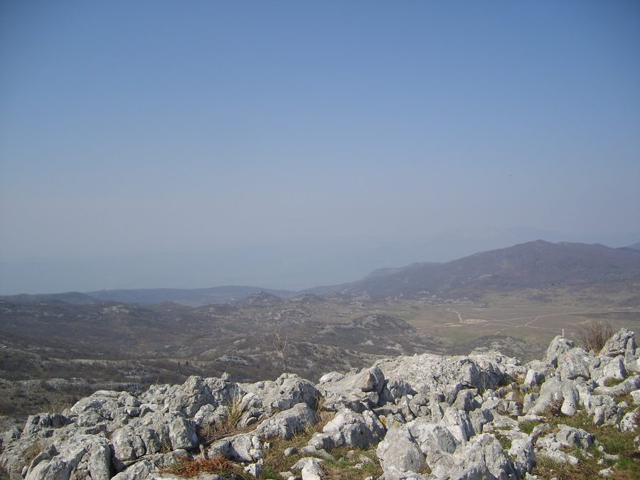Berglandschaft bei Kolašin in Montenegro