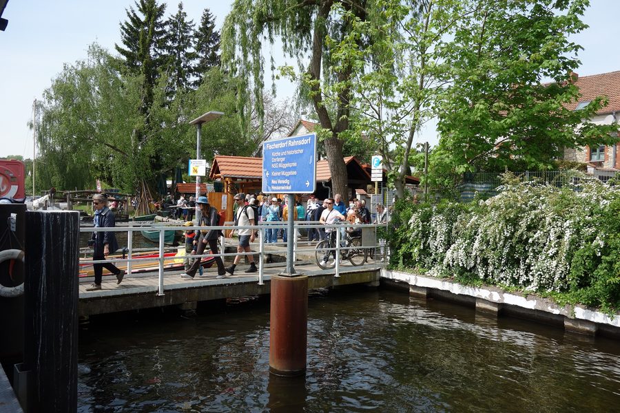 Anlegestelle am Müggelsee in Berlin-Rahnsdorf