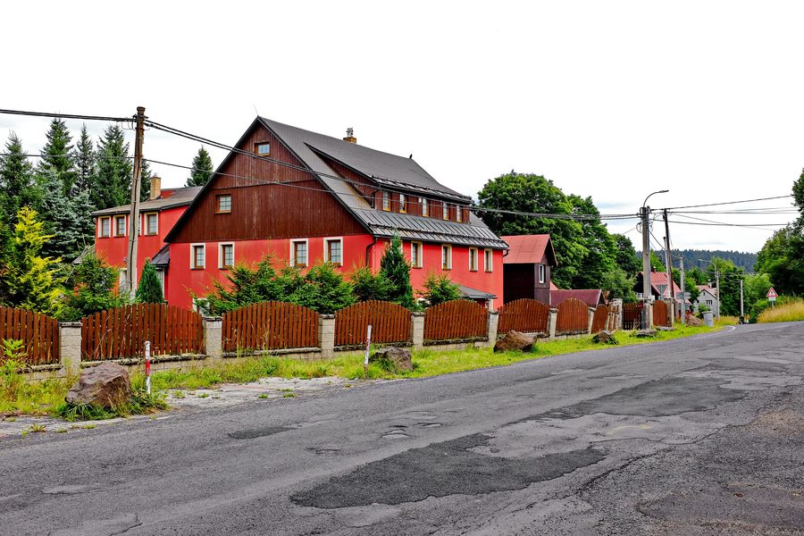 Paesaggio a Přebuz nei Monti Metalliferi