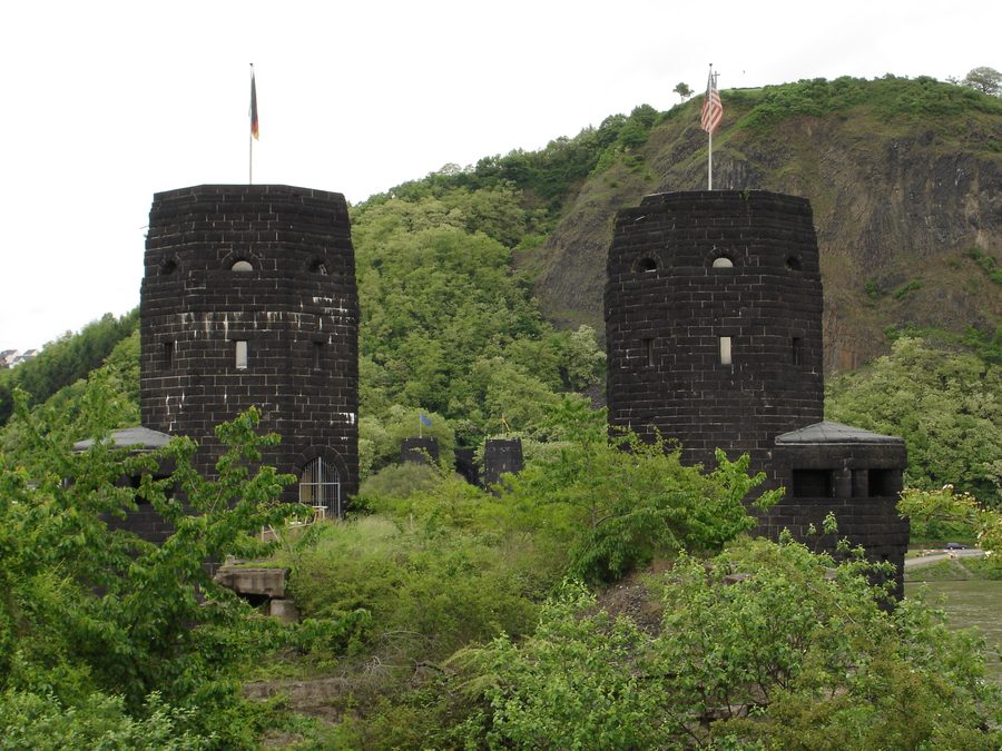Resti del ponte Ludendorff a Remagen