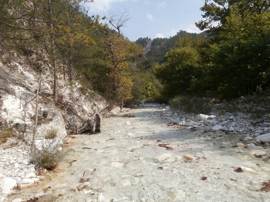 Schlucht von Loutraki in Pella
