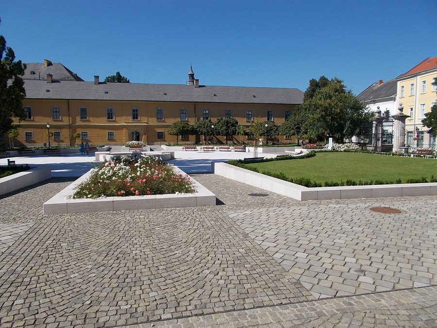 Palazzo arcivescovile a Eger, Ungheria.