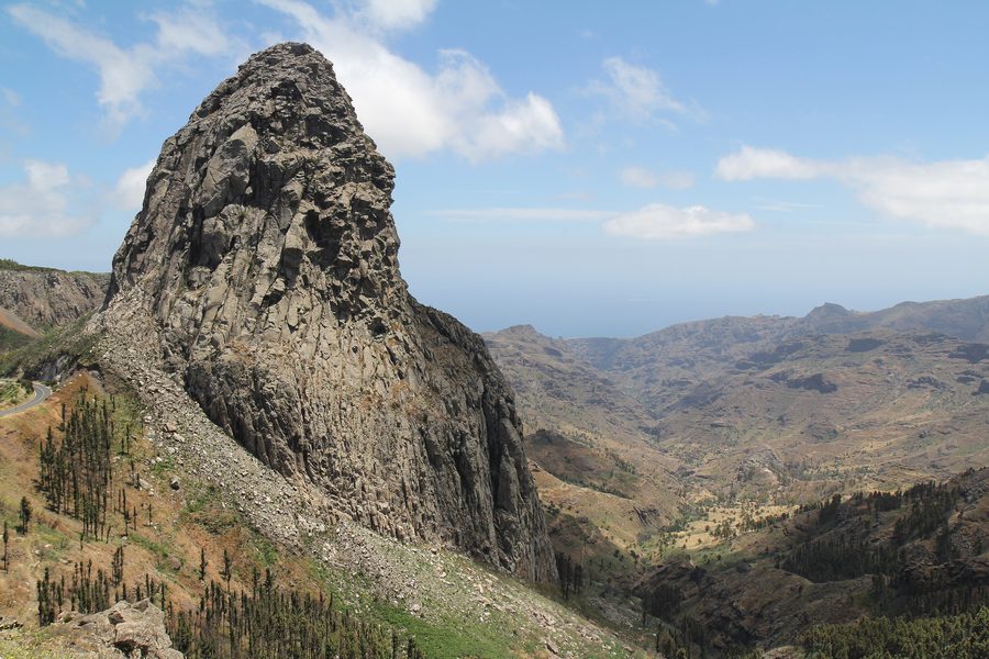 Roque de Agando, La Gomera
