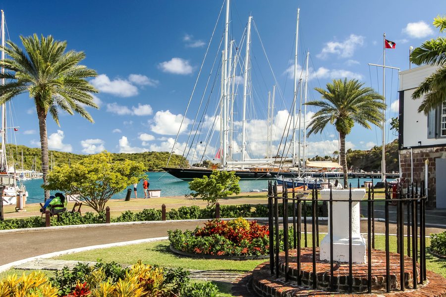 Nelson’s Dockyard in English Harbour, Antigua.