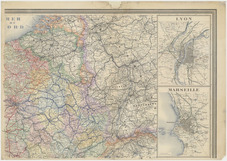 File:Carte spéciale des chemins de fer de la France - publiée, d'après les documents officiels, par la Librairie Chaix - btv1b531676075 (3 of 4).jpg