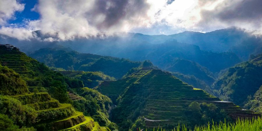 Banaue-Reisterrassen in Ifugao, Philippinen