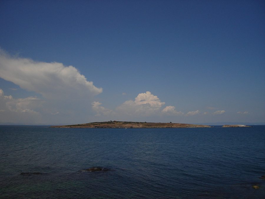 Die Insel Sveti Ivan im Schwarzen Meer nahe Sozopol, Bulgarien