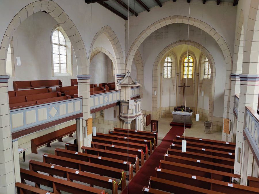 Evangelische Kirche St. Lorenz in Eilsleben, Landkreis Börde, Sachsen-Anhalt