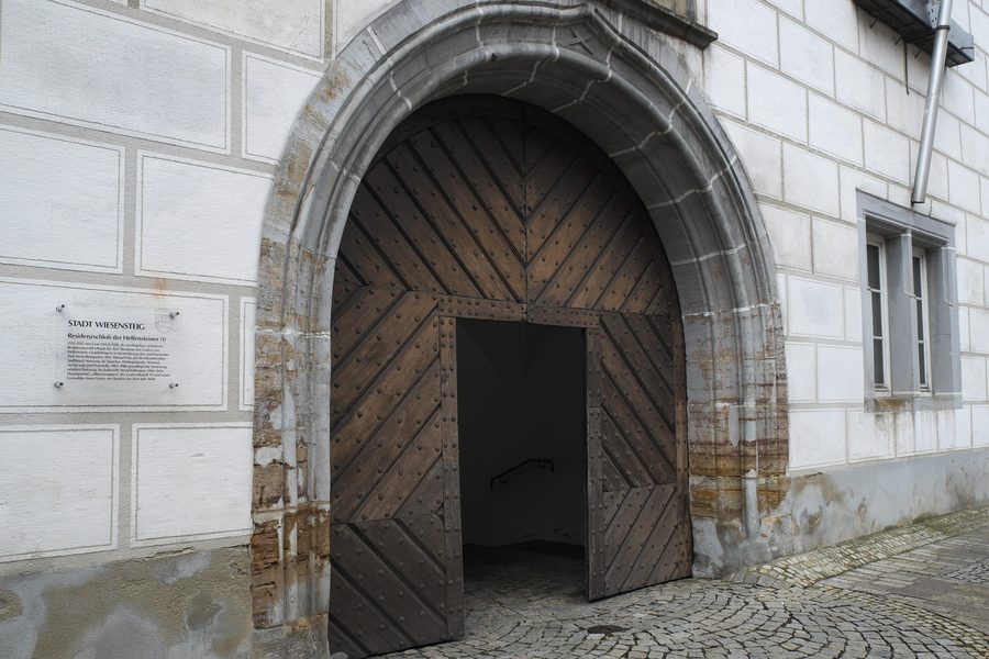 Toreinfahrt des Schlosses in Wiesensteig