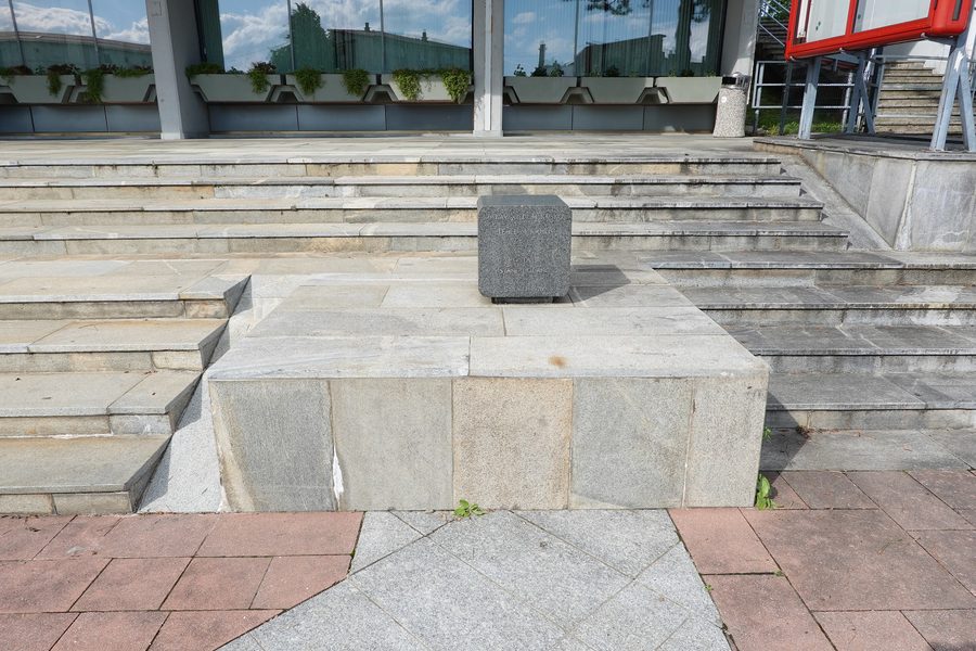 Il centro culturale di Krško nel centro della città.